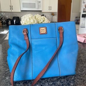 Blue Dooney and Bourke Leather Tote